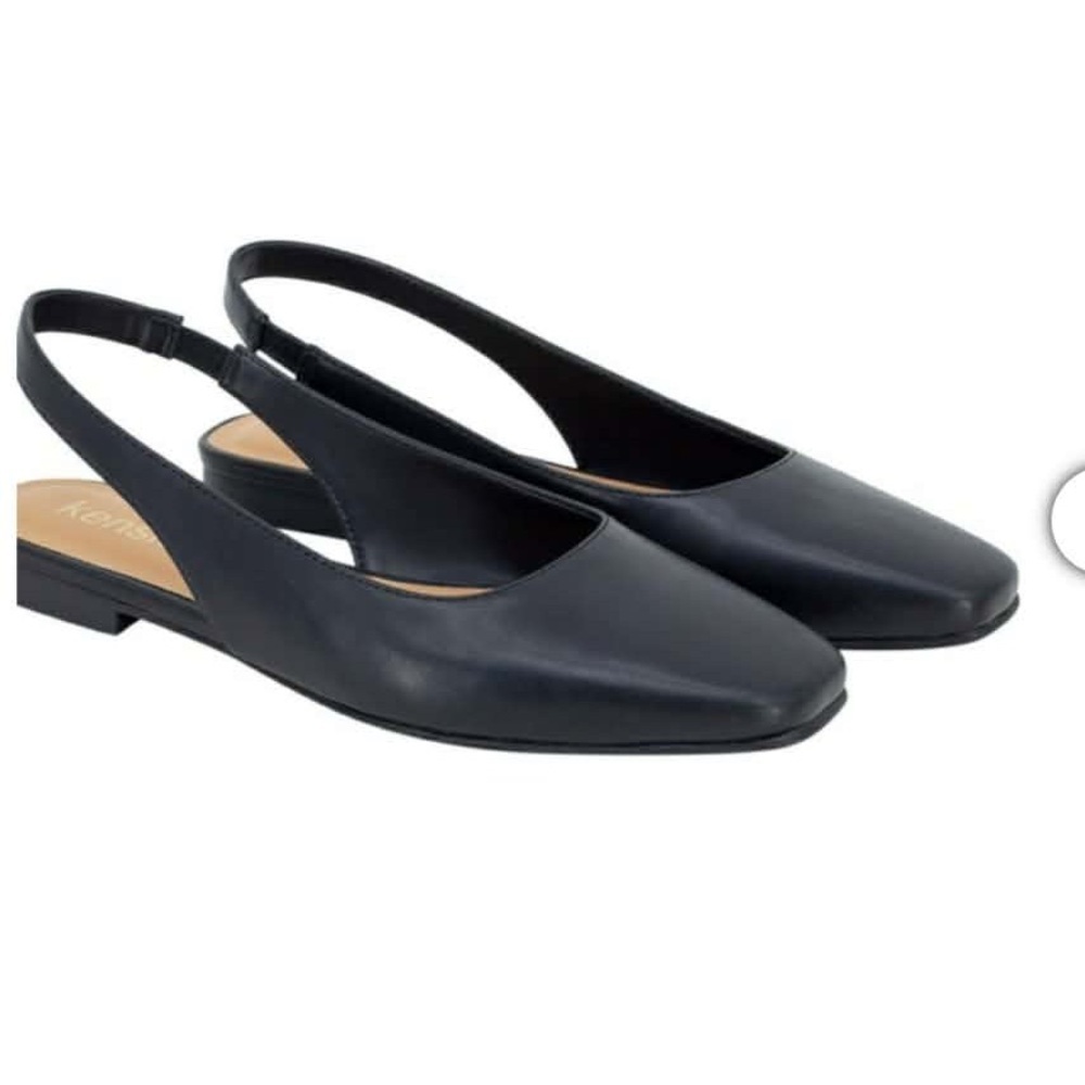 Kensie Felice Black Women's Slingback Flats